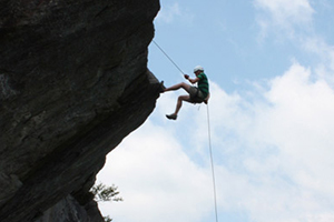 rapelling edge of the world