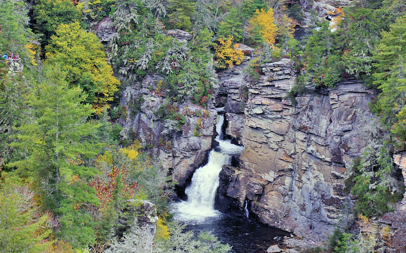 Linville Falls Autumn Colors