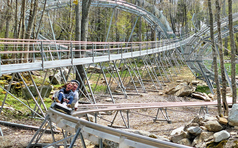 Wilderness Run Alpine Coaster, NC Mountains