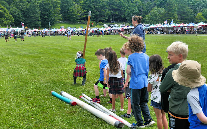 Grandfather Highland Games Kids