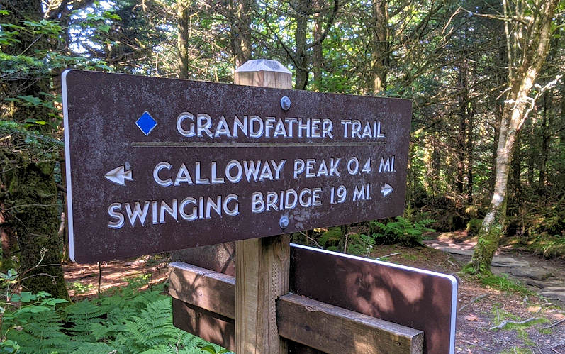 Calloway Gap, Grandfather Mountain