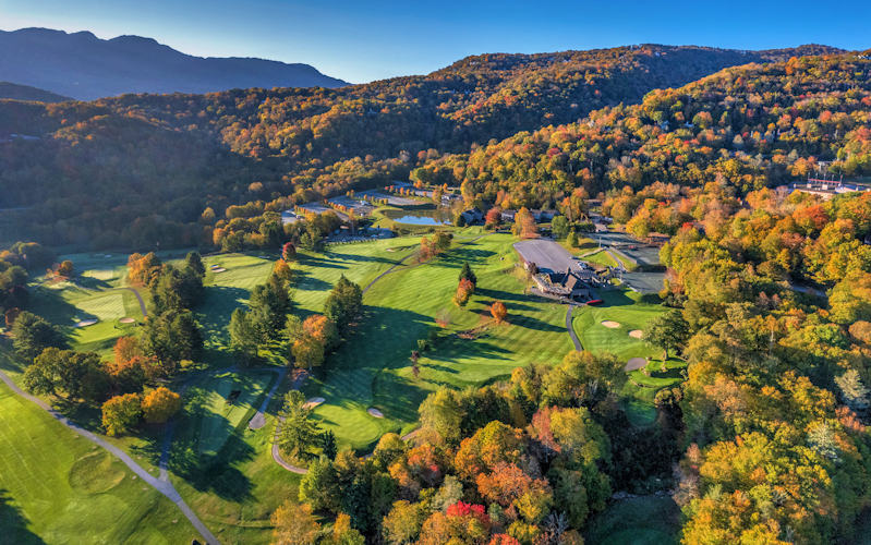 Fall Color Sugar Mountain Golf Course